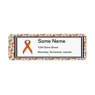 Orange Standard Ribbon von Kenneth Yoncich