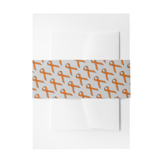 Orange Standard Ribbon von Kenneth Yoncich Einladungsbanderole