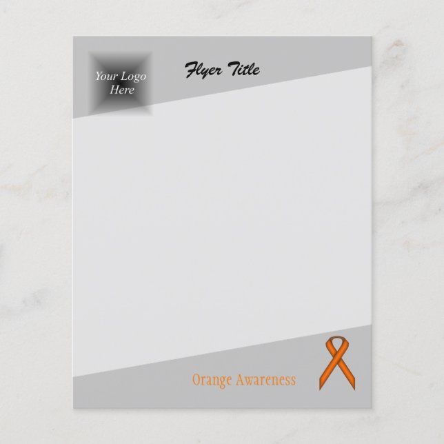 Orange Standard Ribbon von Kenneth Yoncich Flyer (Vorne)