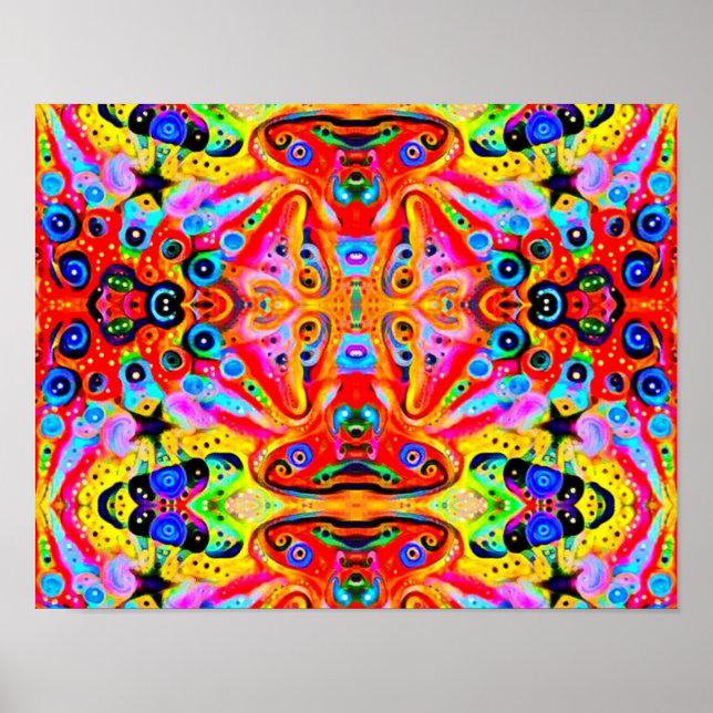 Orange Star Island Poster (Vorne)