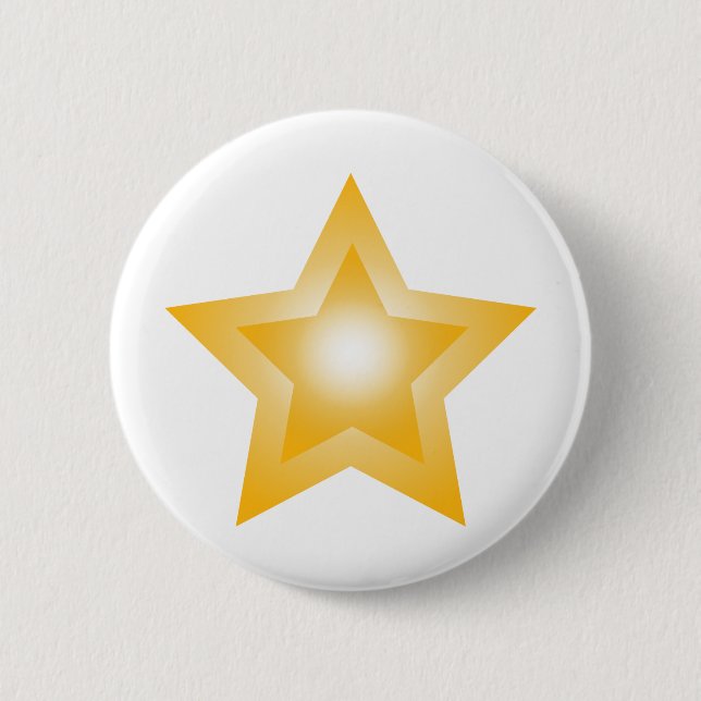 Orange Stern Button (Vorderseite)