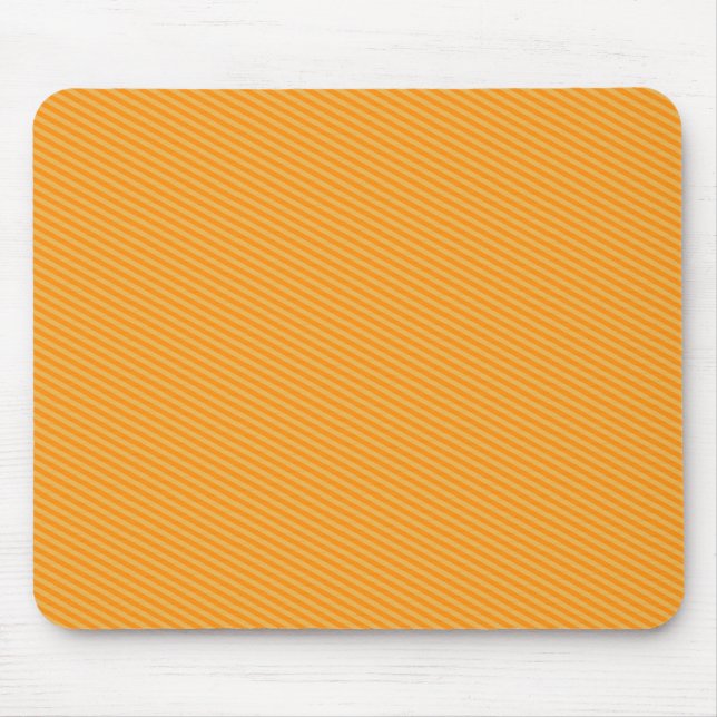Orange Streifen Mousepad (Vorne)