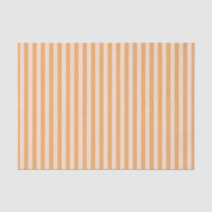 Orange Streifen Nahtloses Muster Seidenpapier