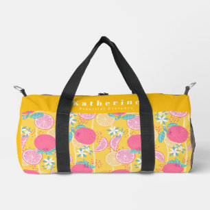 Orange Summer Senard Duffle Bag
