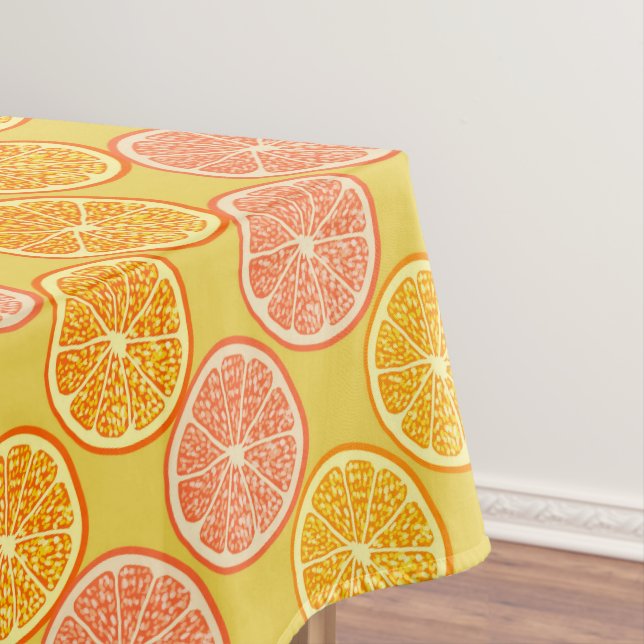 Orange Summer Senard Tischdecke (Beispiel)