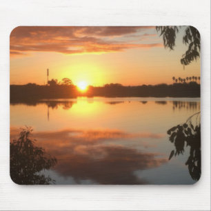 Orange Sunrise Mousepad
