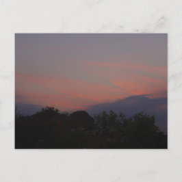 Orange Sunset Postkarte