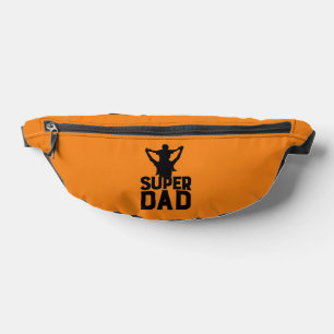 Orange Super Vater Happy Vathers Day 2024 Bauchtasche