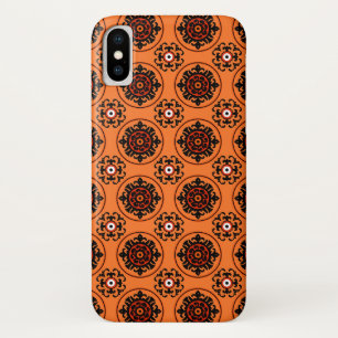 Orange Suzani Muster Case-Mate iPhone Hülle
