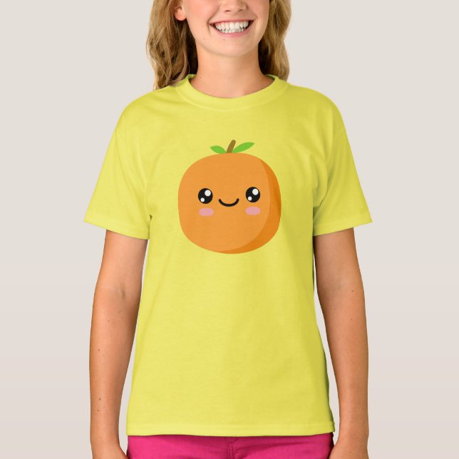 Orange T-Shirt (Vorderseite)