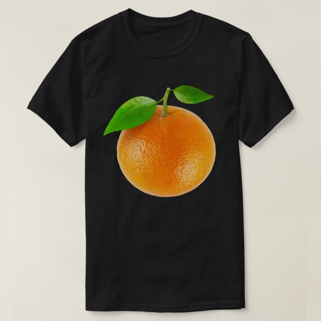 Orange T-Shirt (Design vorne)