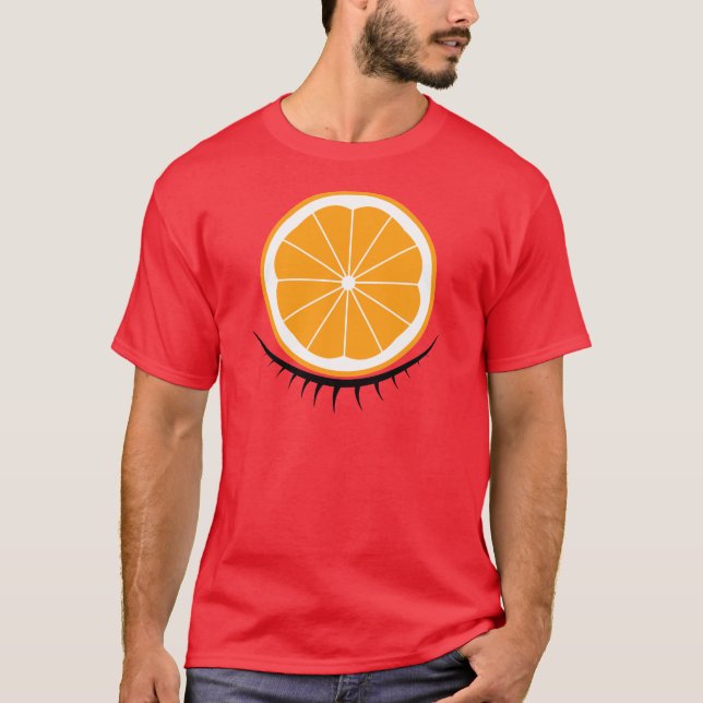Orange T-Shirt (Vorderseite)