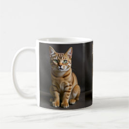 Orange Tabby Cat Kaffeetasse