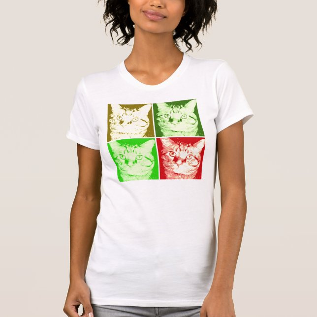 Orange Tabby Cat T-Shirt (Vorderseite)