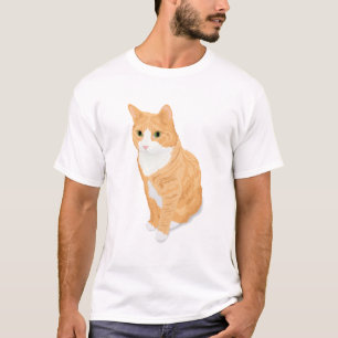Orange Tabby-Katze T-Shirt
