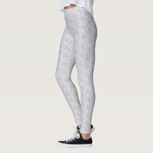 Orange Tabby Kitten Painting - Originelle Katze Ku Leggings