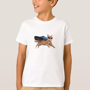 Orange Tabby Superhero T-Shirt