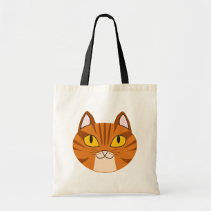 Orange Tabby-Taschen-Tasche Tragetasche