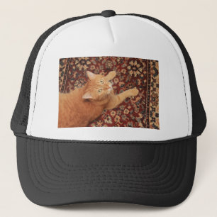 Orange Tabby Truckerkappe
