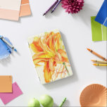 Orange Taglilie Feine Kunst Blumenname erste iPad Mini Hülle<br><div class="desc">Detaillierte Aquarellfarben einer wunderschönen Hemerocallis Blume-Ipad-Abdeckung in hübsch orange und gelb . Dieses Hemerocallis lily Blume Orange Design ist von der originalen feinen Wasserfarbenmalerei von Sarah Trett angepasst. Personalisieren Sie mit Ihrem eigenen Namen und Monogramm Initial. Dieses Beispiel liest Jennifer H. Original Design und Handbemalung von Sarah Trett für www.mylittleeden.com...</div>