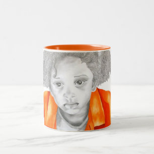 Orange Tasse des Jungen-1
