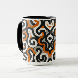 Orange Team (personalisieren) Tasse