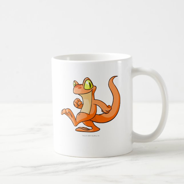 Orange Techo auf einer Suche Kaffeetasse (Rechts)