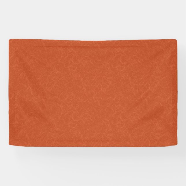 Orange textured surface with swirling pattern banner (Horizontal)