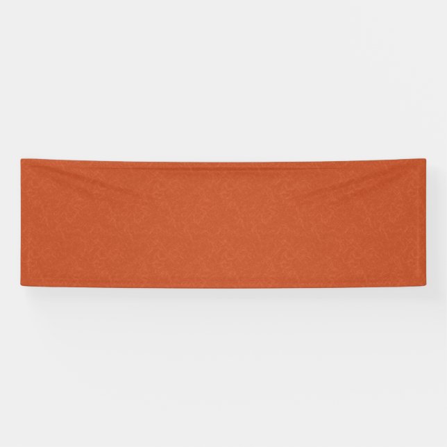 Orange textured surface with swirling pattern banner (Horizontal)