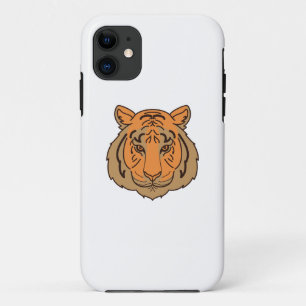 Orange Tiger Face Case-Mate iPhone Hülle