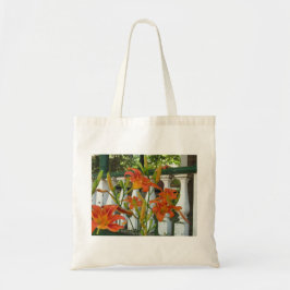 Orange Tiger Lilies - Martha's Vineyard Tote Bag Tragetasche