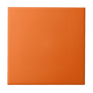 Orange Tiger Solid Color Fliese