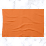 Orange Tiger Solid Color Geschirrtuch<br><div class="desc">Orange Tiger Solid Color. Diese kühn und energisch gestaltete Farbe spiegelt den Geist der Lebhaftigkeit und der Aufregung wider. Es ist eine intensive, fast elektrische Orange mit genau der richtigen Menge an Wärme und Helligkeit. Seine Kühnheit macht es zu einer auffälligen Farbe, die mit Sicherheit Aufmerksamkeit erregt. Diese dynamische Farbe...</div>