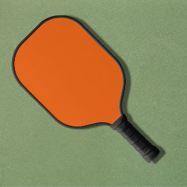 Orange Tiger Solid Color Pickleball Schläger