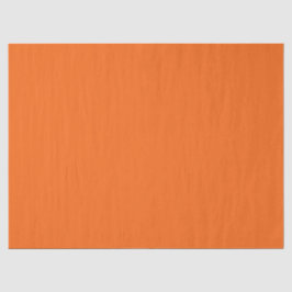 Orange Tiger Solid Color Seidenpapier