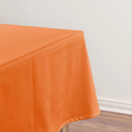 Orange Tiger Solid Color Tischdecke