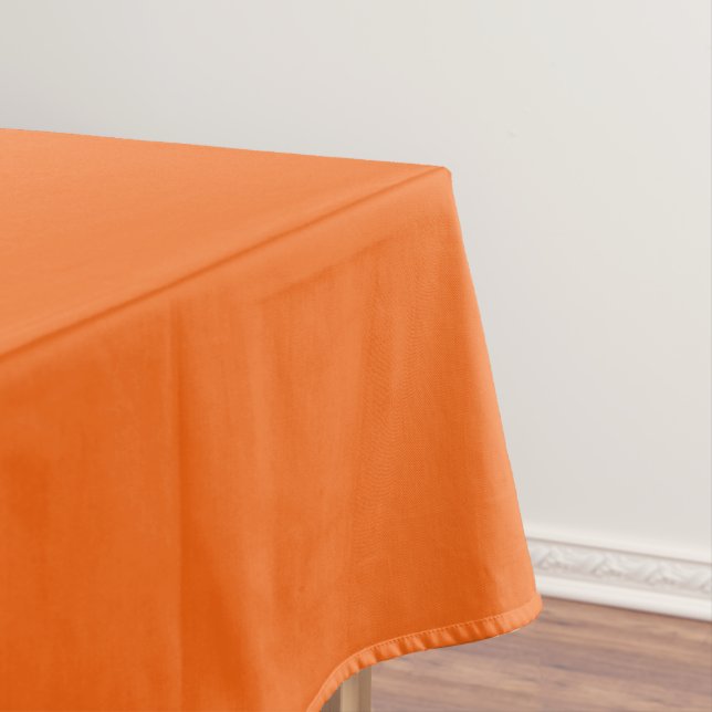 Orange Tiger Solid Color Tischdecke (Beispiel)