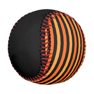 Orange Tiger Strip auf Baseball