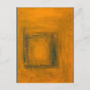 "Orange to Blue and Back" Postkartenausdruck Postkarte