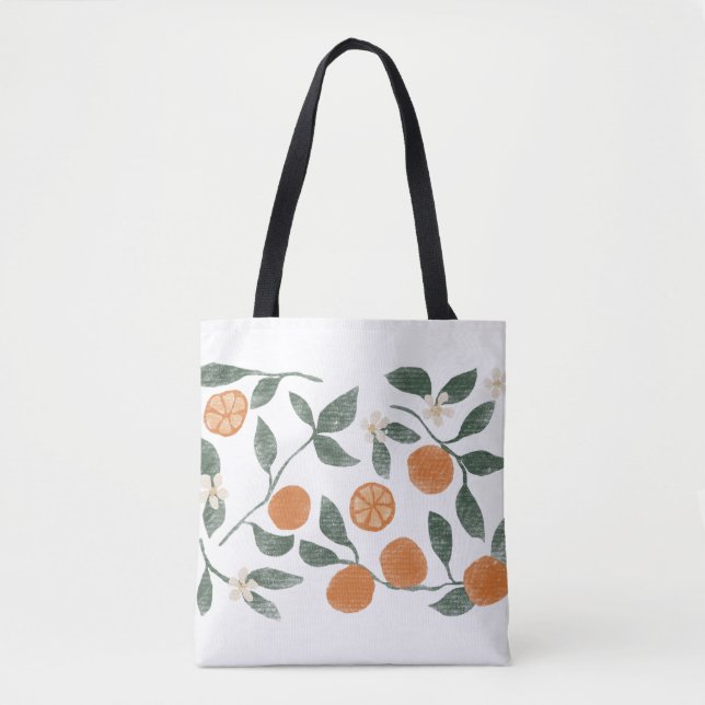 Orange Tote Bag (Vorderseite)