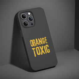 Orange Toxic Unti Trump Political Resistance iPhone 15 Pro Hülle