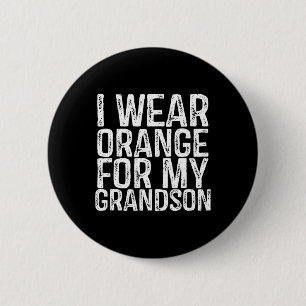 Orange tragen für meine Enkel Leukämie Bewusstsein Button
