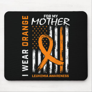 Orange tragen für meine Mutter Leukämie Bewusstsei Mousepad