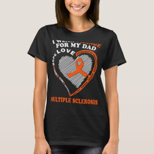 Orange tragen für meinen Vater Multiple Sklerose A T-Shirt