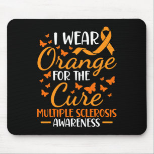 Orange tragen - Multiple Sklerose Awareness Orange Mousepad
