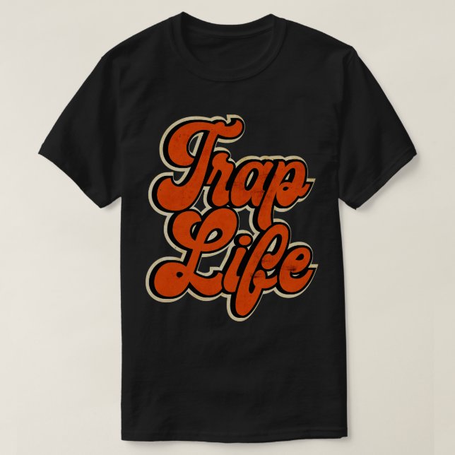 Orange Trap Music Trap Life T-Shirt (Design vorne)