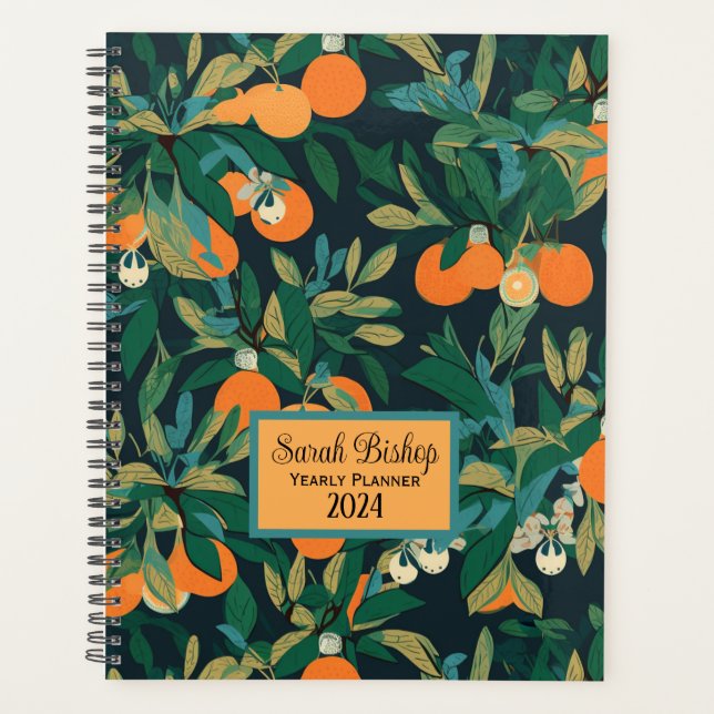Orange Tree Custom Yeypplaner Hardcover Planer (Vorderseite)