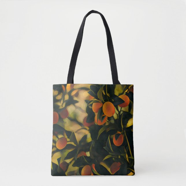 Orange Tree Funky Tote Bag (Vorderseite)
