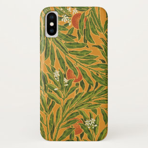 Orange Tree Vintage Tapete Muster Jugendstil Case-Mate iPhone Hülle