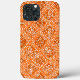 Orange Tribal Diamonds African Pattern Case-Mate iPhone Hülle